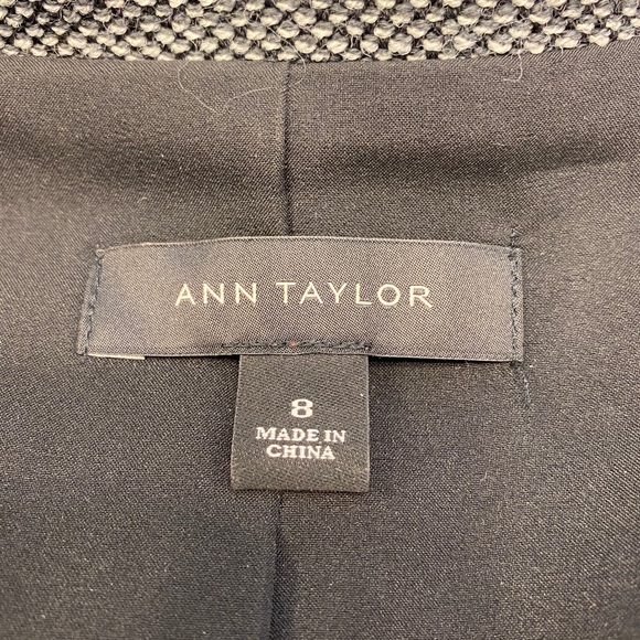 Ann Taylor Gray Cross Front Blazer - Picture 5 of 5